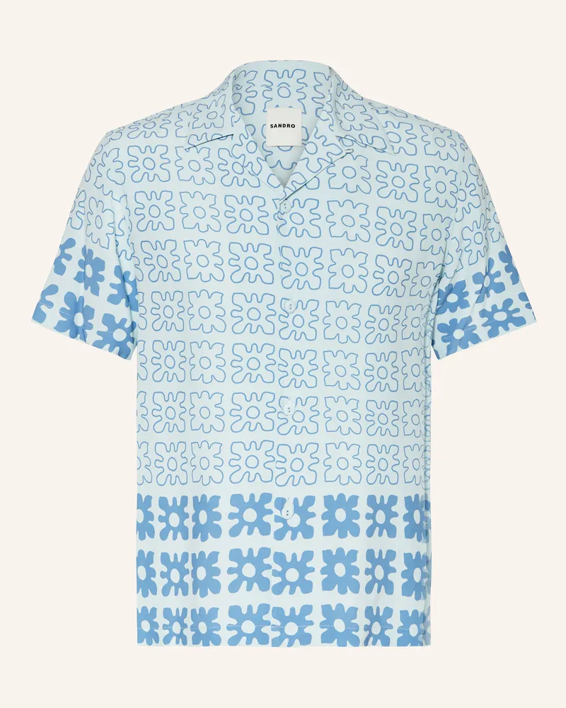 Sandro Resorthemd Regular Fit Hellblau