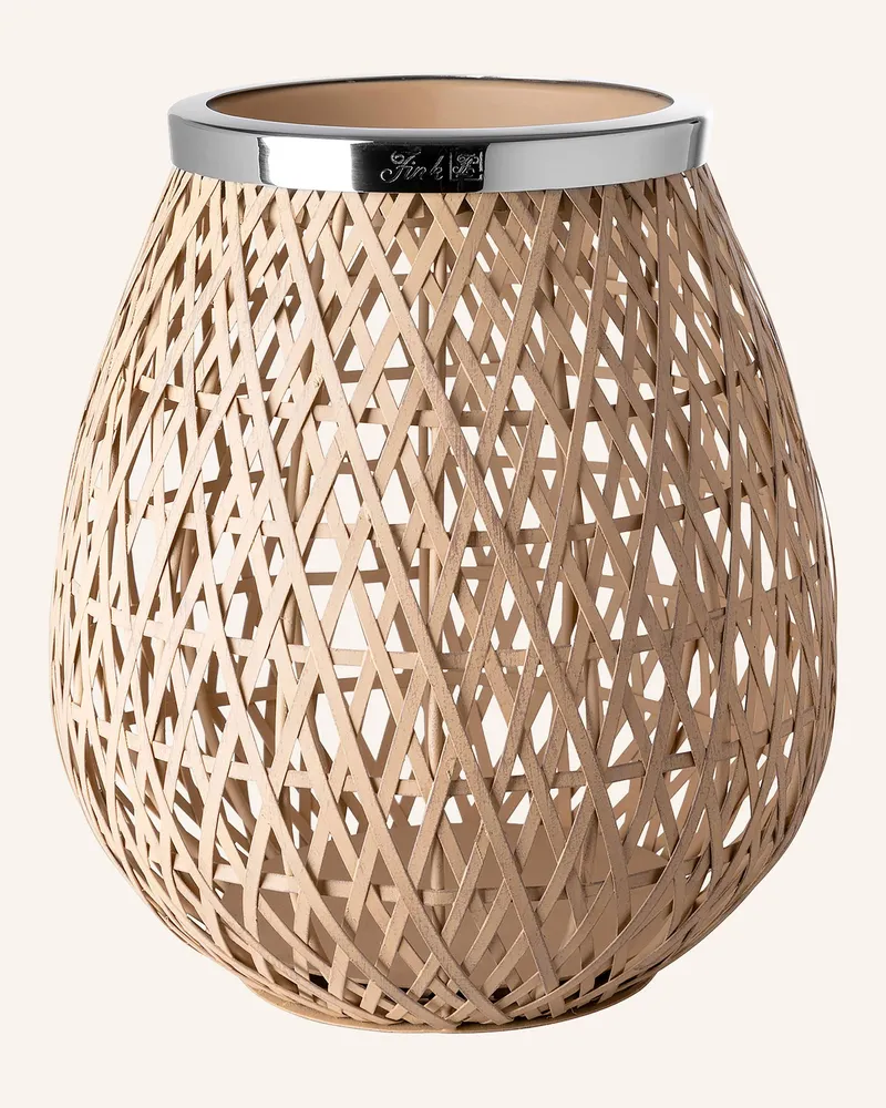 Fink Windlicht ohne Glas SHONA Silber