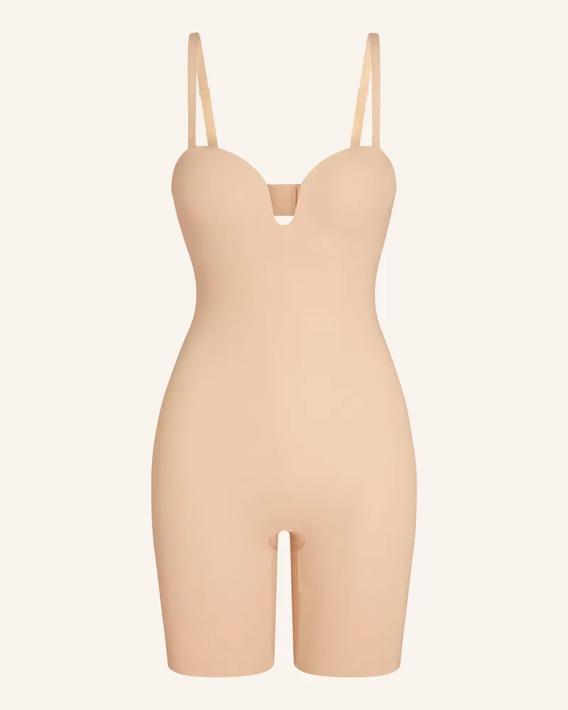 Spanx Shape-Body Spanxshape™ Suit Your Fancy Strapless Mid Thigh Bs beige Beige