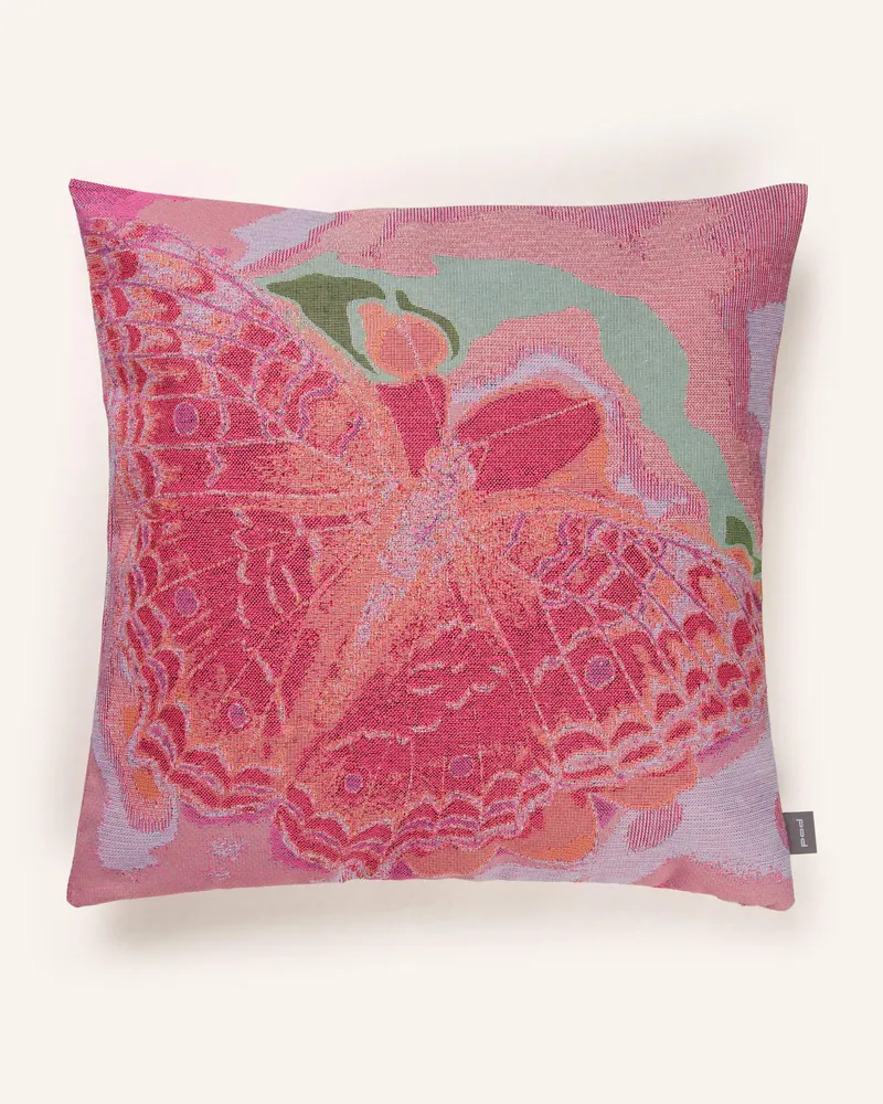 Pad Dekokissenhülle HAPPY ANIMALS aus Jacquard Rosa