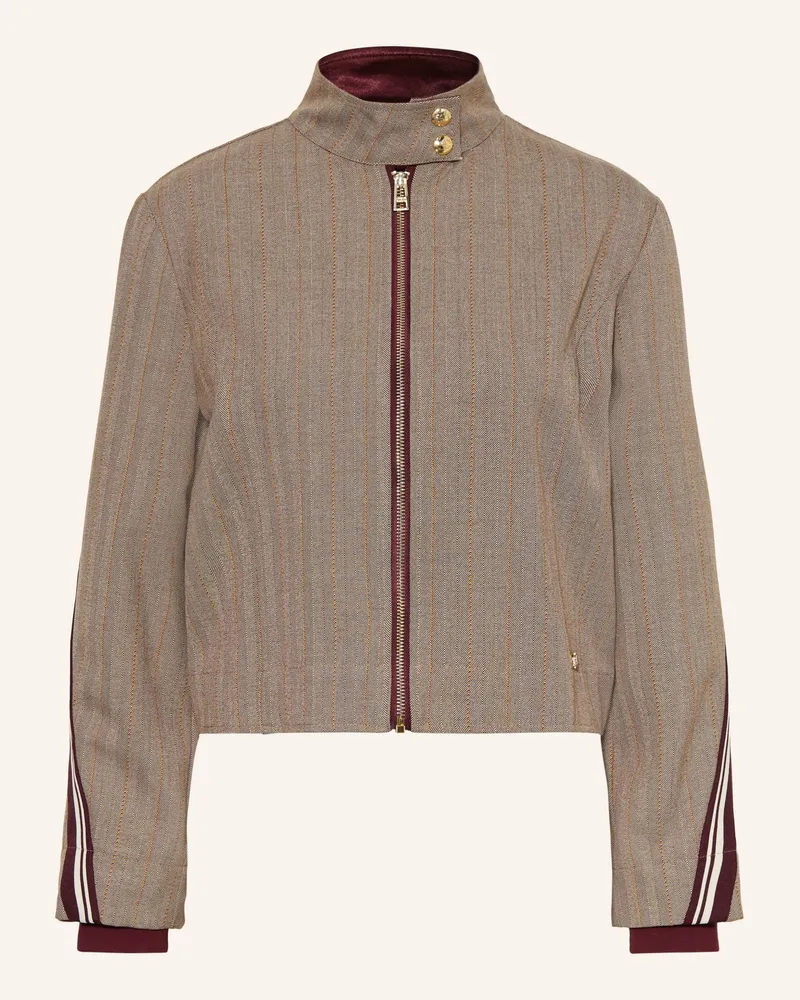 Liu Jo Kastenjacke Mit Galonstreifen braun Braun
