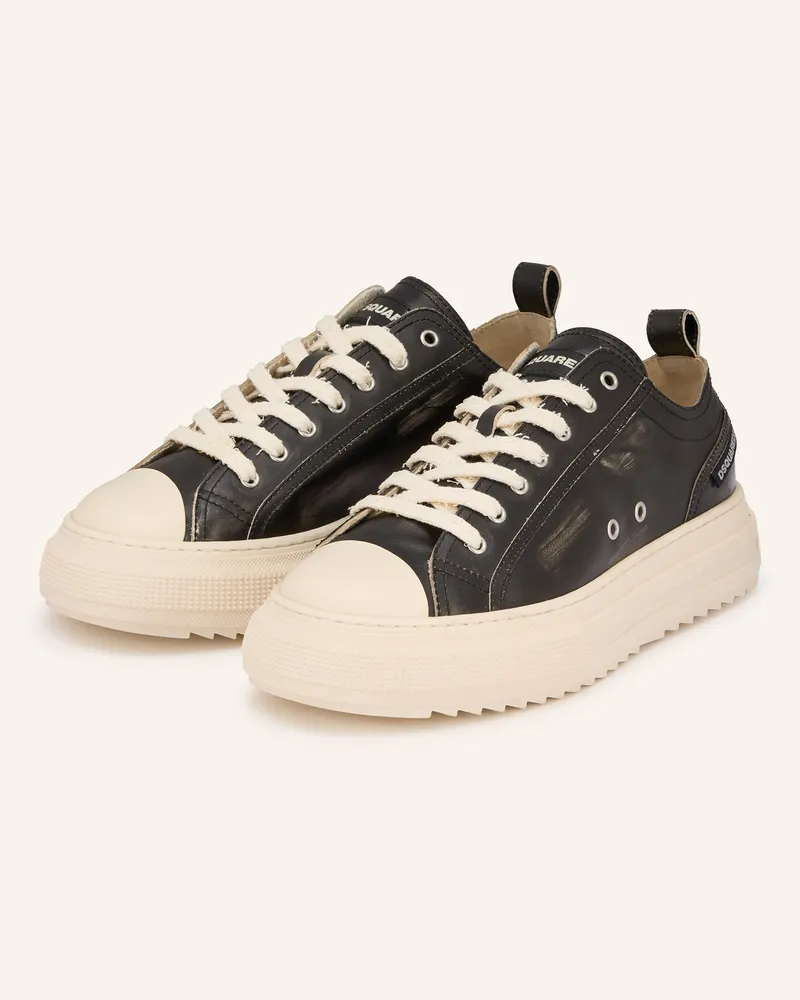 Dsquared2 Sneaker Berlin schwarz Schwarz