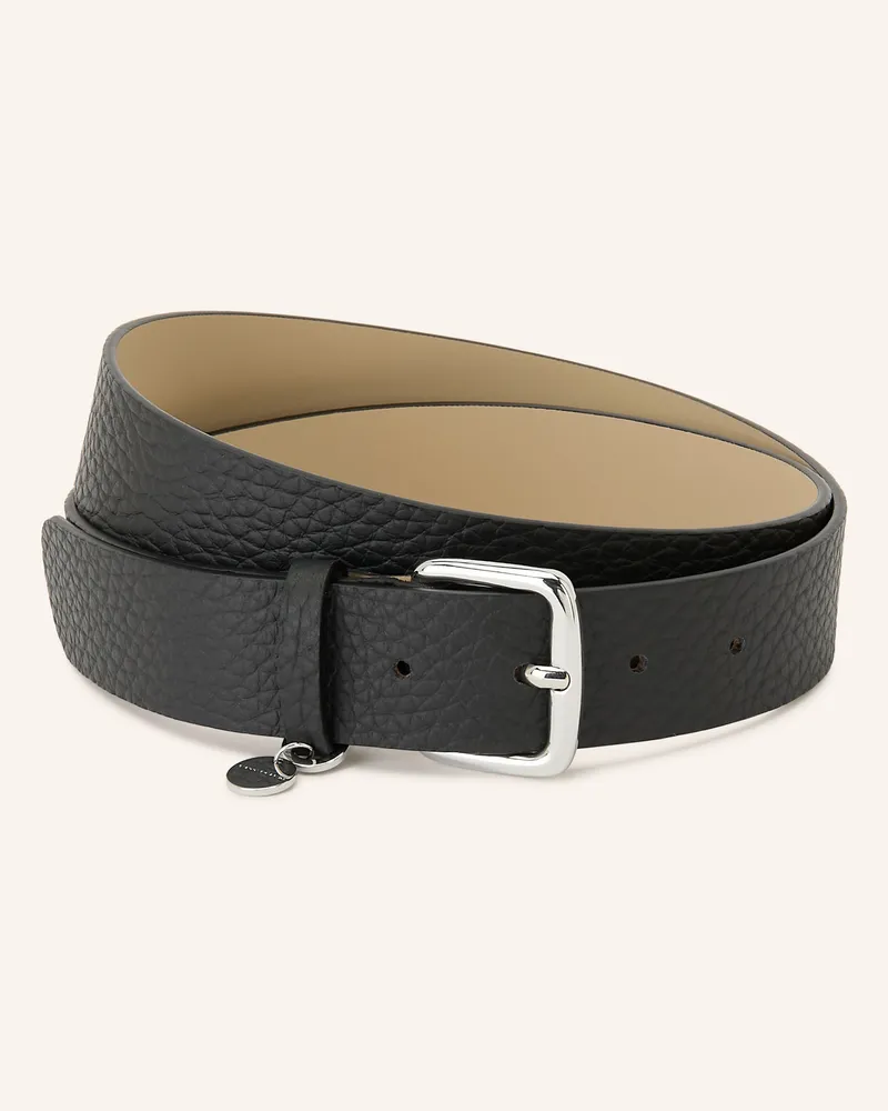 Gianni Chiarini Ledergürtel schwarz Schwarz
