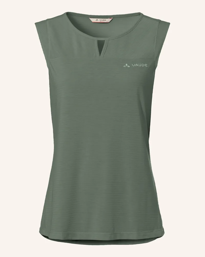 Vaude Funktionsshirt W Skomer Hiking Top gruen Mint