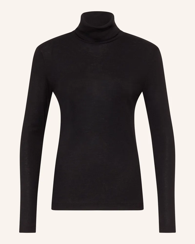 Darling Harbour Rollkragenshirt schwarz Black