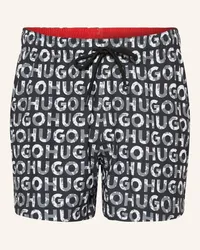 HUGO BOSS Badeshorts TORTUGA Schwarz