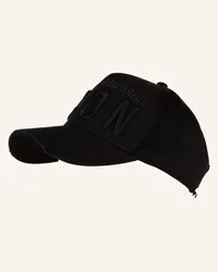 Dsquared2 Cap ICON mit Stickereien Schwarz