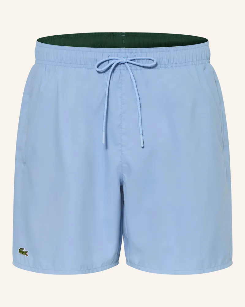 Lacoste Badeshorts blau Hellblau
