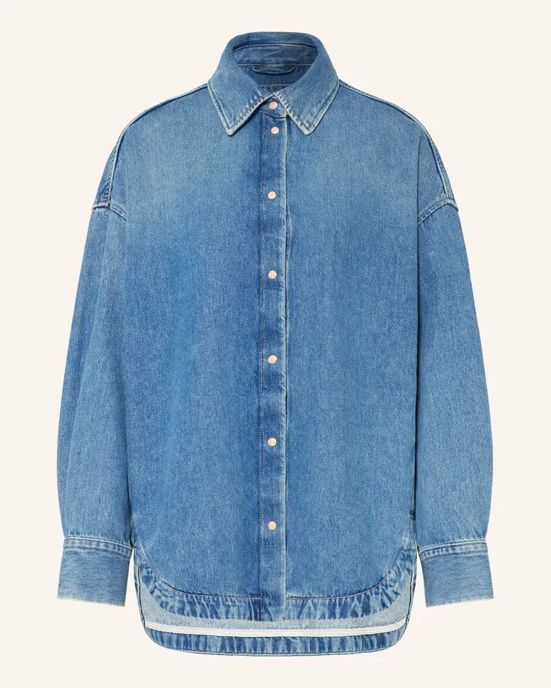 HUGO BOSS Jeans-Overshirt Ada blau Hellblau