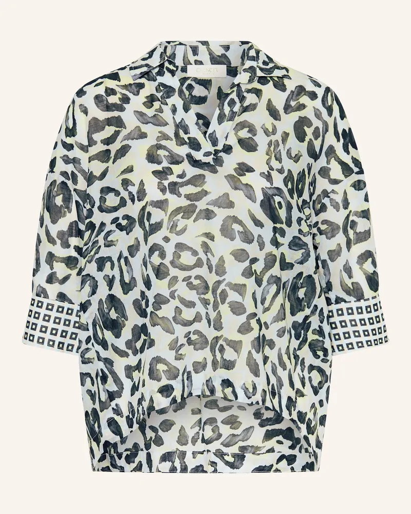 CATNOIR Blusenshirt Mit 3/4-Arm blau Blaugrau