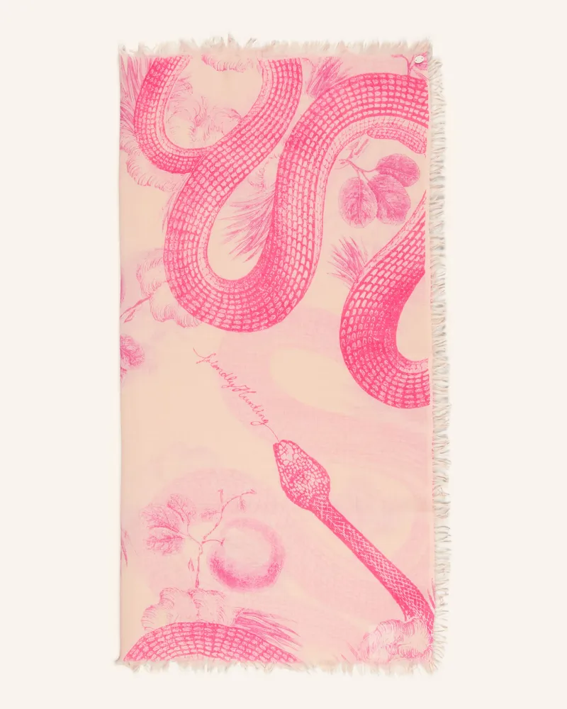 Friendly Hunting Cashmere-Tuch pink Hellrosa