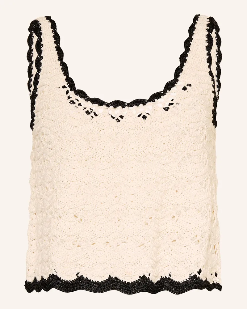 Zimmermann Stricktop Rhiannon beige Creme