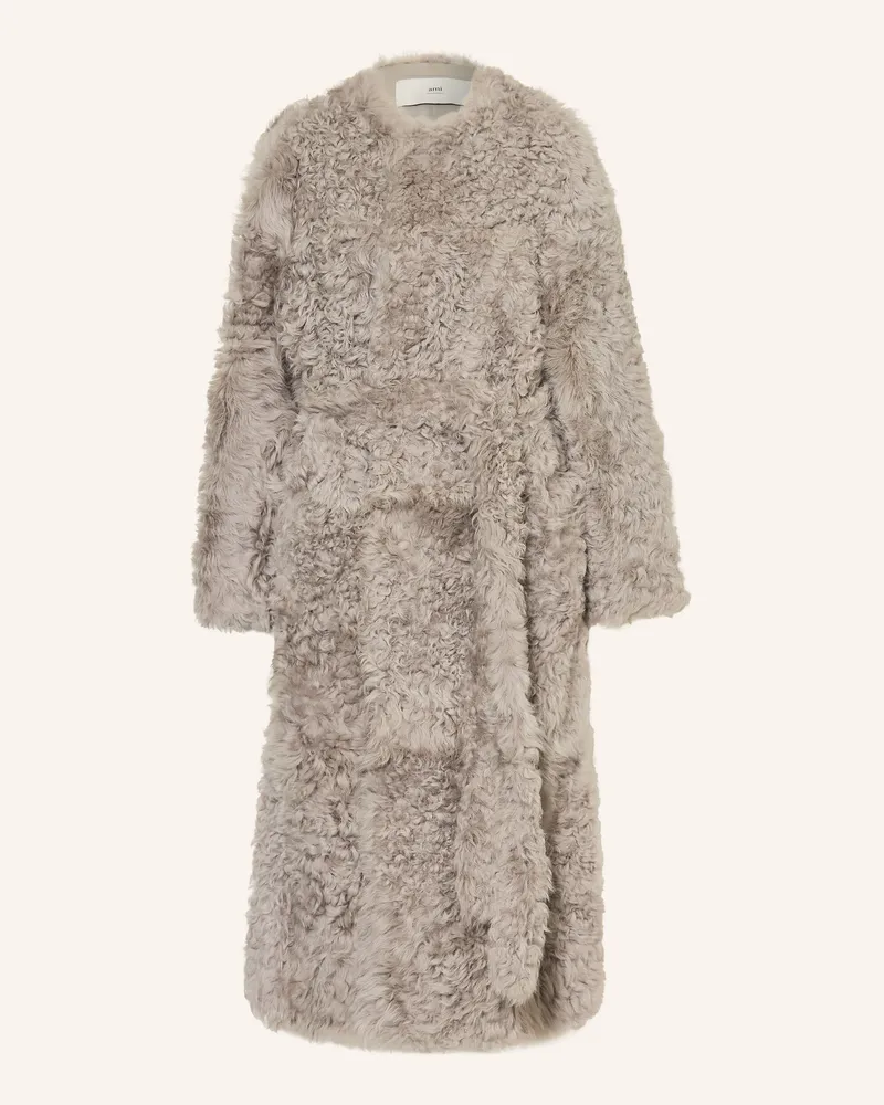 AMI Paris Mantel Grau