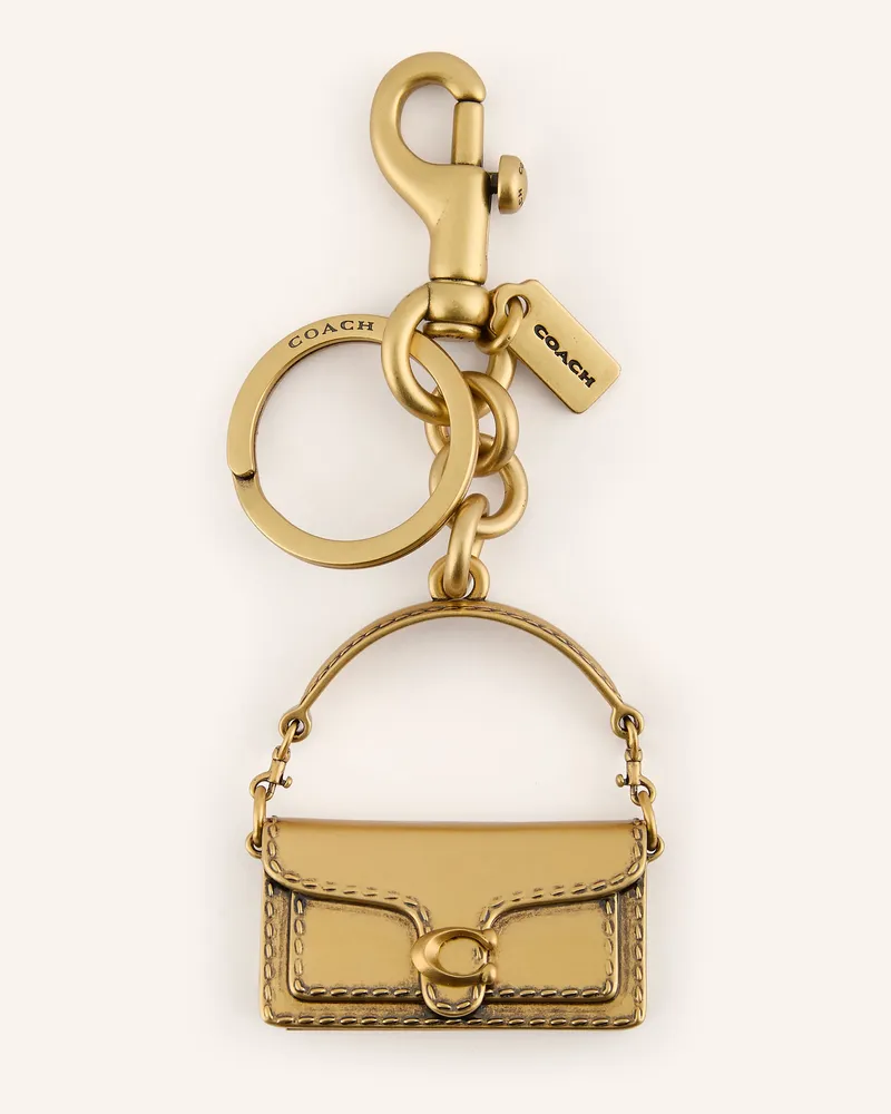Coach Taschenanhänger TABBY Gold