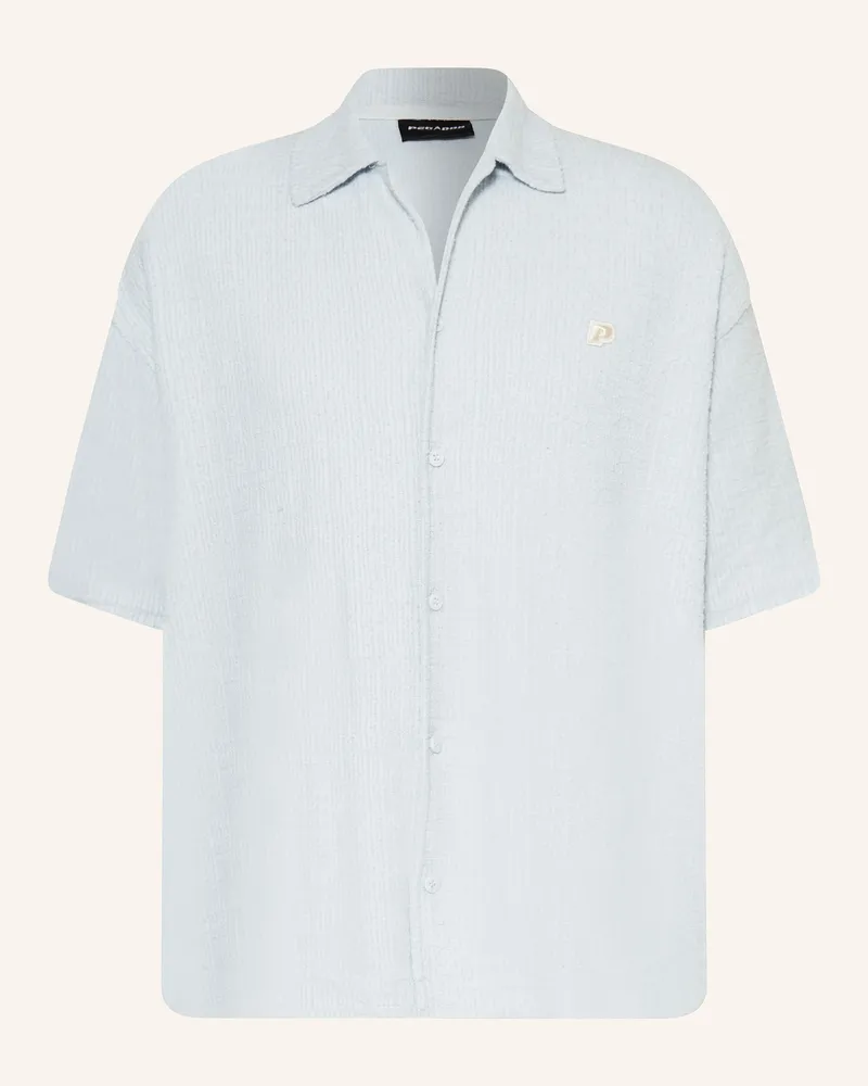 PEGADOR Resorthemd Libco Comfort Fit blau Blaugrau