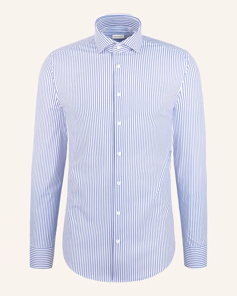 Seidensticker Hemd Slim Fit blau Blau