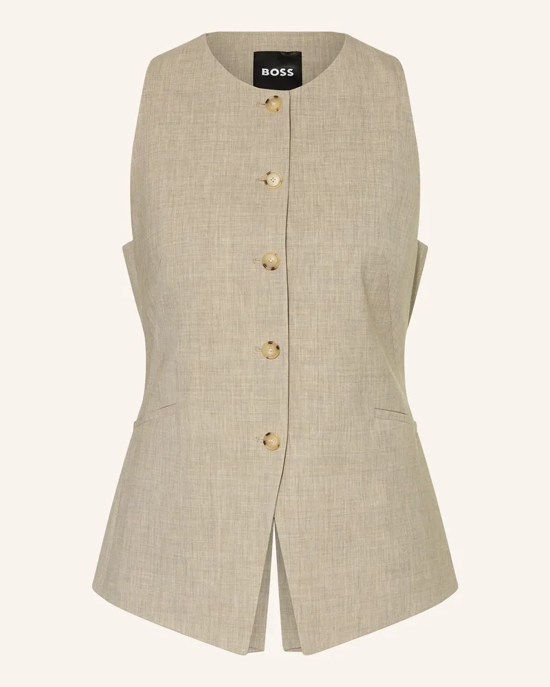 HUGO BOSS Blazerweste JULERAN Grau