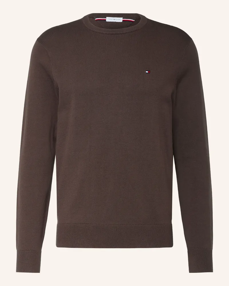 Tommy Hilfiger Pullover braun Dunkelbraun