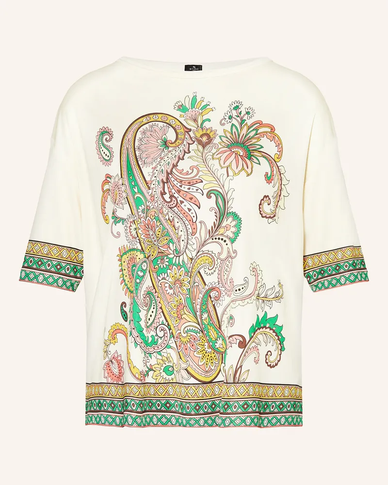 Etro T-Shirt Hellgelb
