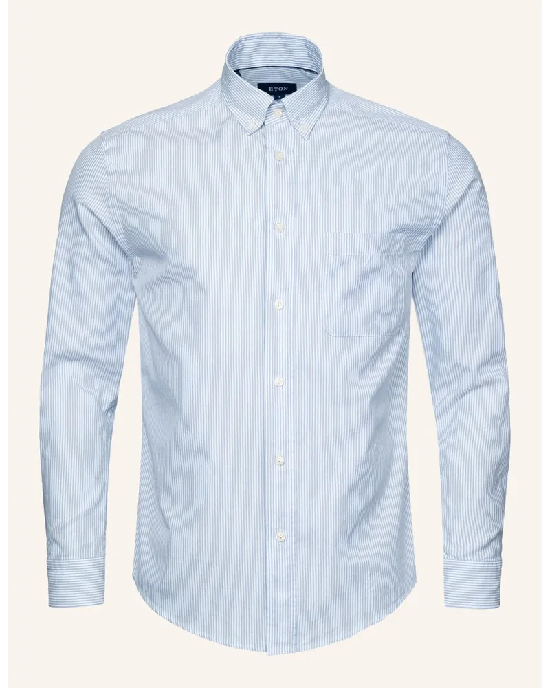 Eton Contemporary fit Oxford-Hemd Blau