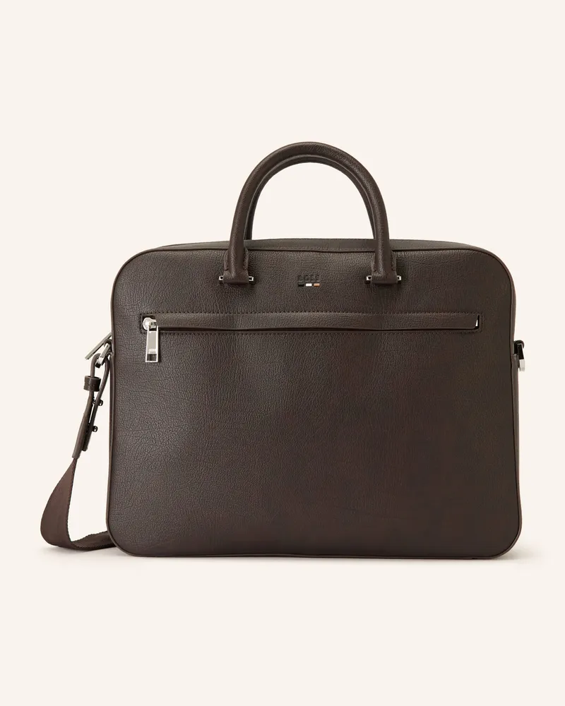 HUGO BOSS Laptop-Tasche Ray braun Dunkelbraun