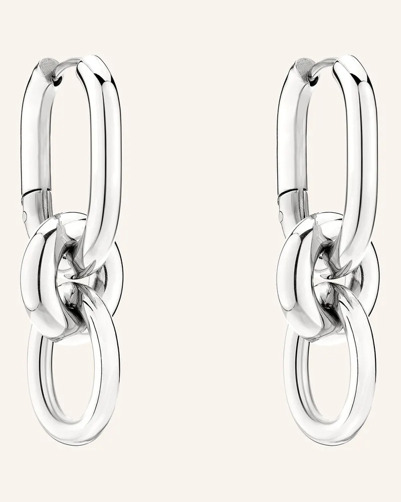 Liebeskind Ohrhänger  Aus  Edelstahl silber Silber