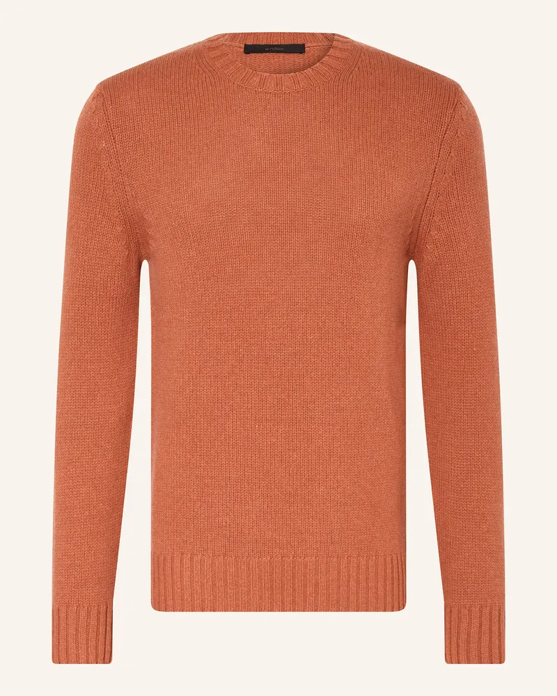 windsor. Cashmere-Pullover Dunkelorange