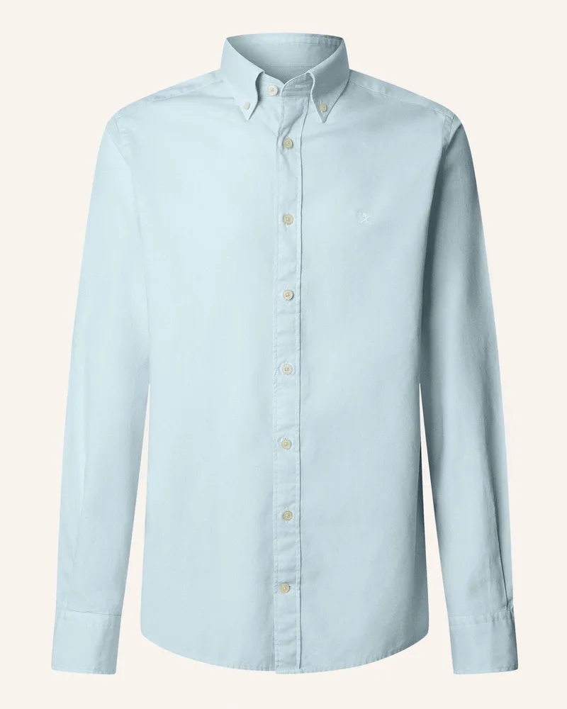 Hackett Freizeithemd ESS GMT DYED OXFORD Hellblau
