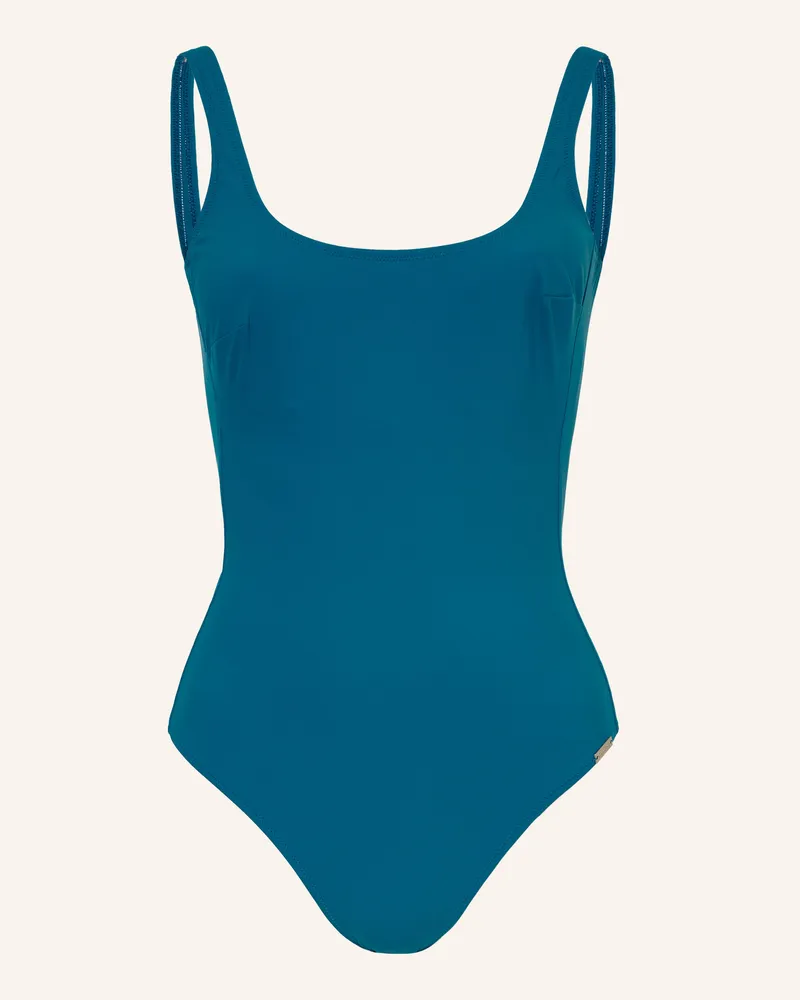 Charmline Shape-Badeanzug Wellness Essentials blau Petrol