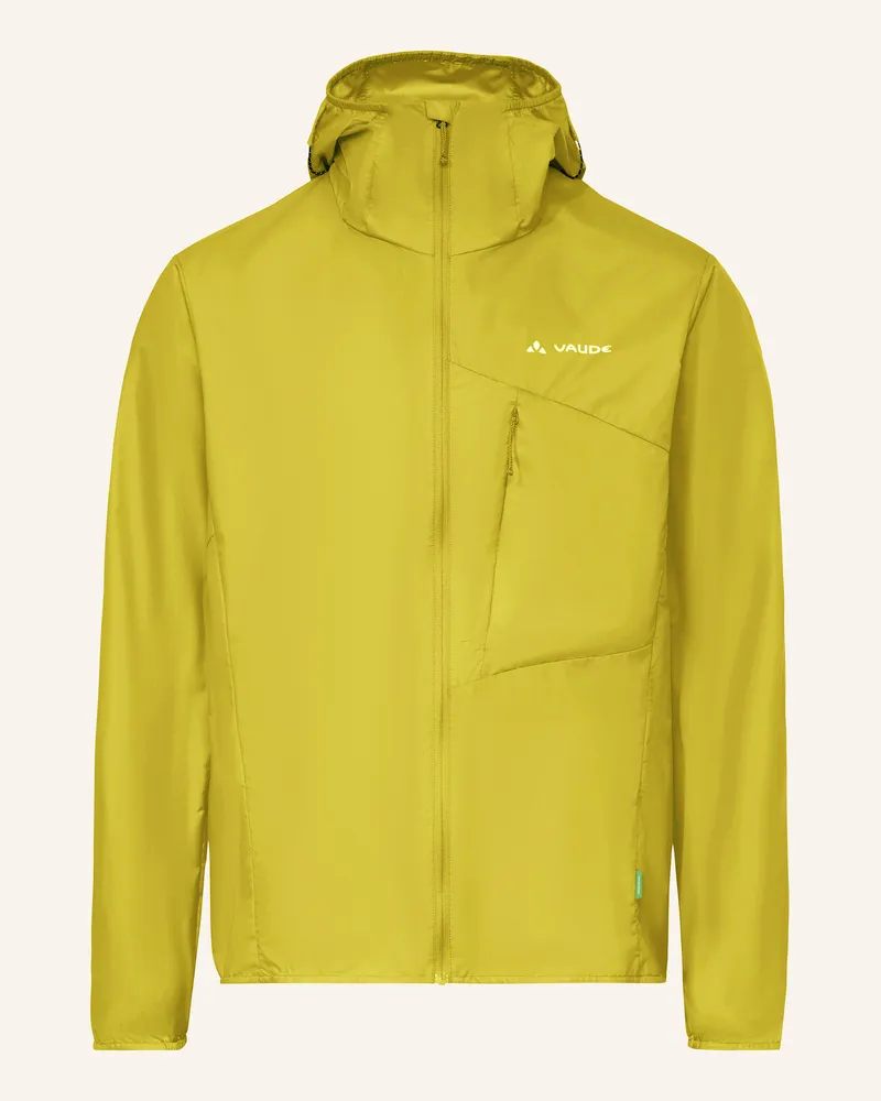 Vaude Outdoor-Jacke M Scopi Wind Jacket gruen Hellgrün