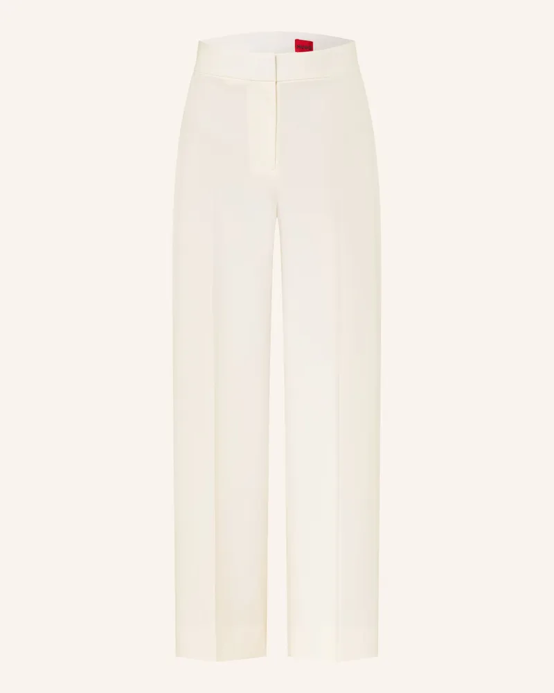 HUGO BOSS Marlenehose Huzili weiss Weiss