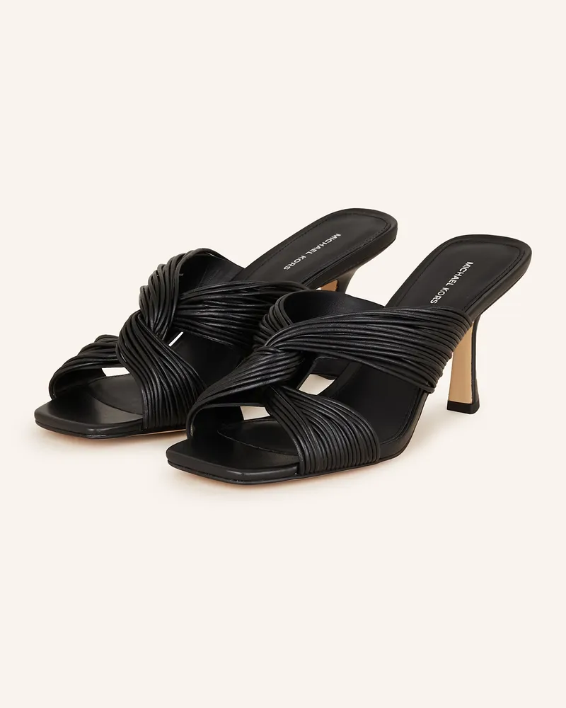 Michael Kors Mules ALESSIA Schwarz