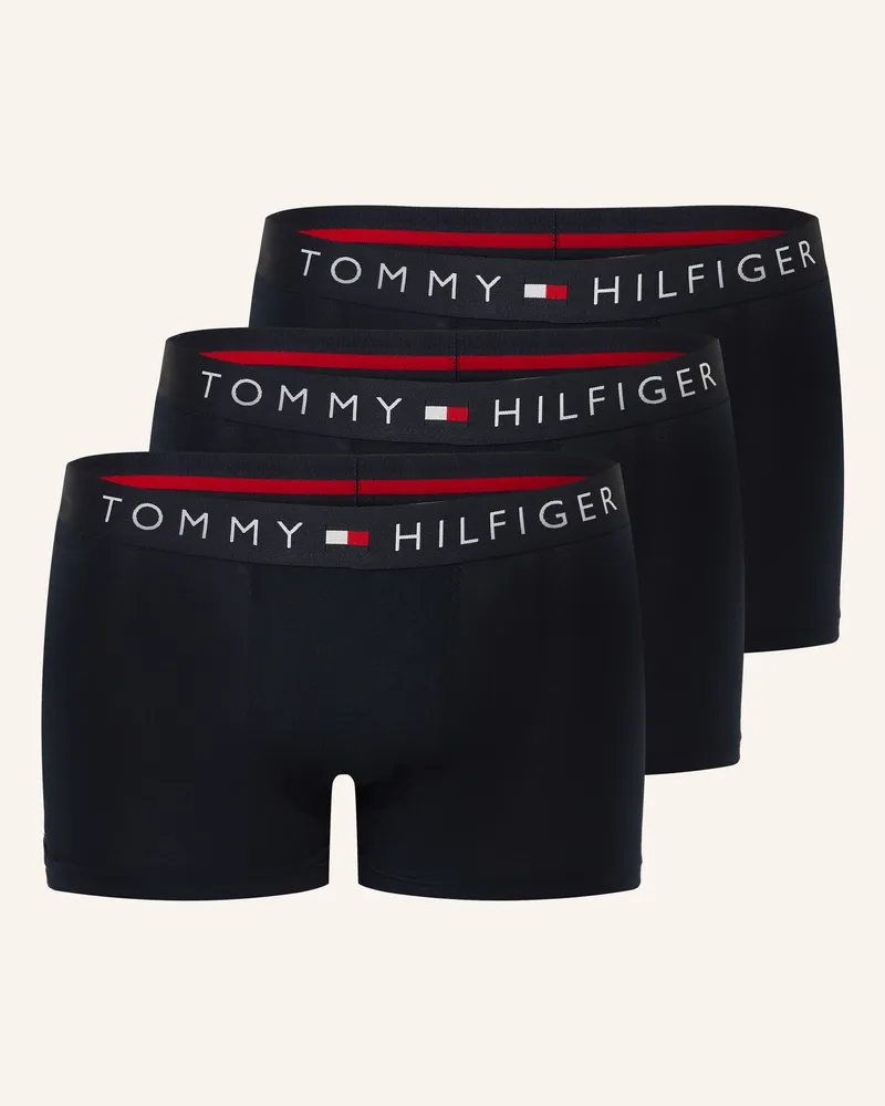 Tommy Hilfiger 3er-Pack Boxershorts blau Dunkelblau
