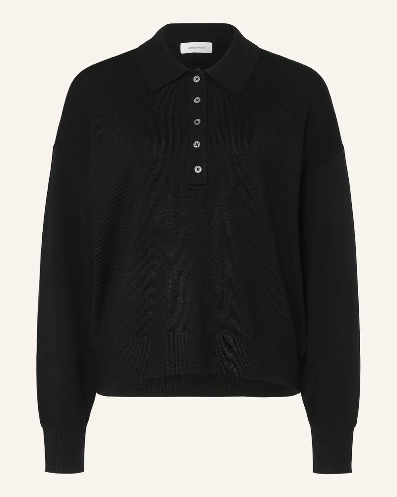 Darling Harbour Pullover Aus Merinowolle schwarz Black