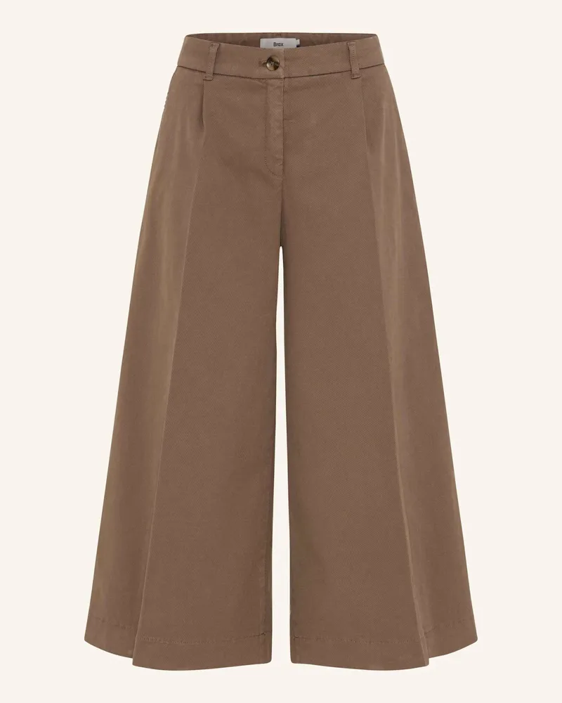 Brax Palazzohose|Culotte Style Melli S beige Braun