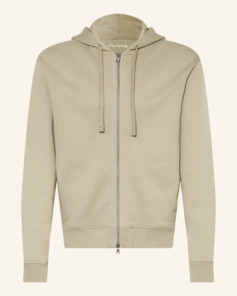 Juvia Sweatjacke Ilay gruen Oliv