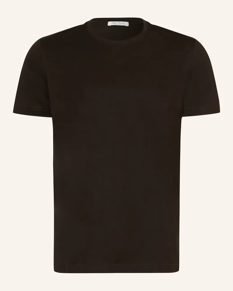 Stefan Brandt T-Shirt Enno braun Dunkelbraun
