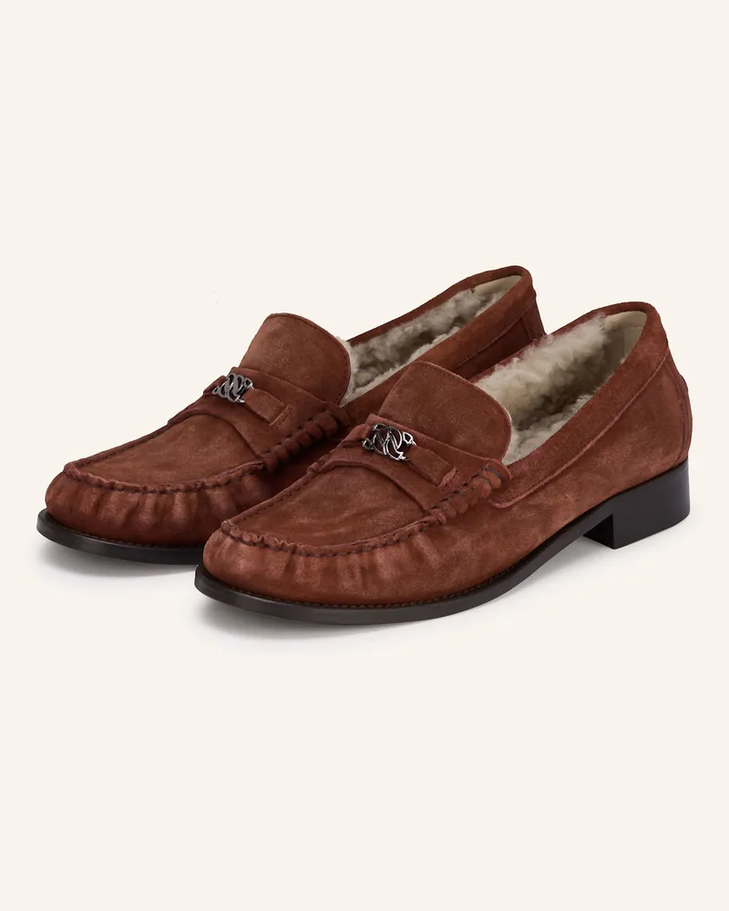 Casadei Loafer MOCASSINI Hellrot