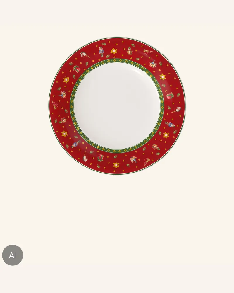 Villeroy & Boch Speiseteller Toy's Delight Specials rot Rot