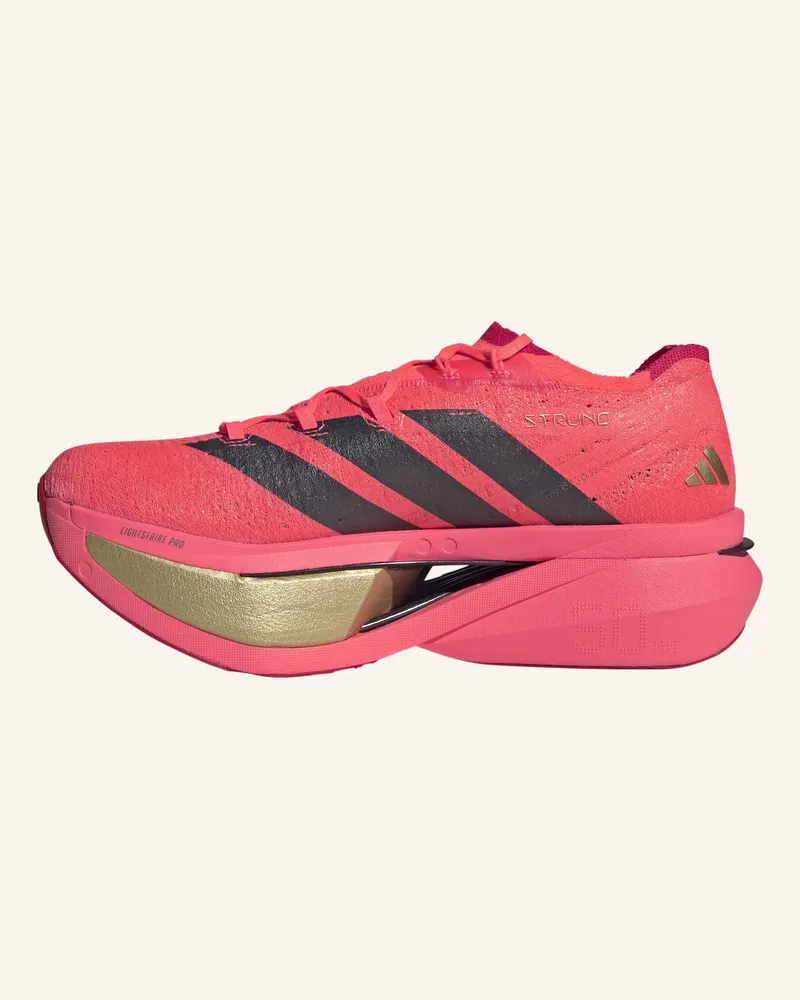 adidas Laufschuhe Adizero Prime x3 Strung pink Grau