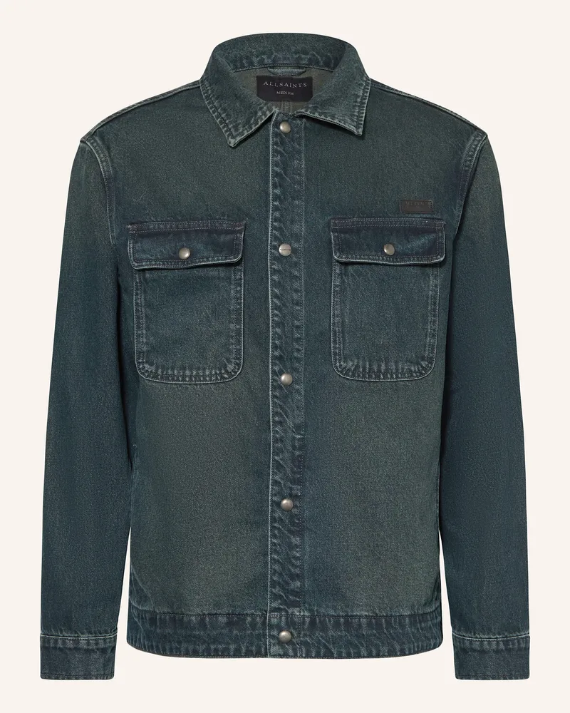 AllSaints Jeansjacke CASTLEFORD Blau