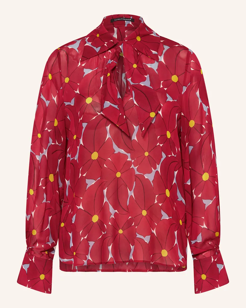 Luisa Cerano Blusenshirt rot Rot