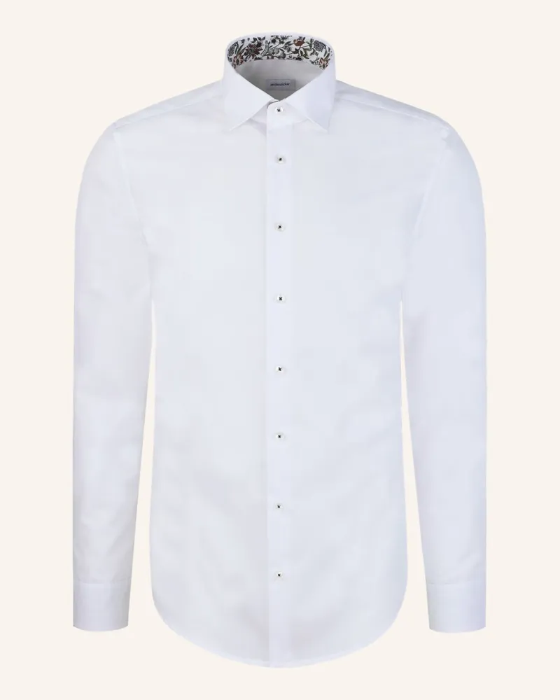 Seidensticker Business Hemd Shaped Fit weiss Weiss