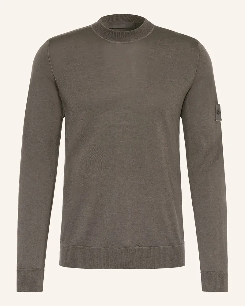 Stone Island Pullover GHOST Dunkelgrau