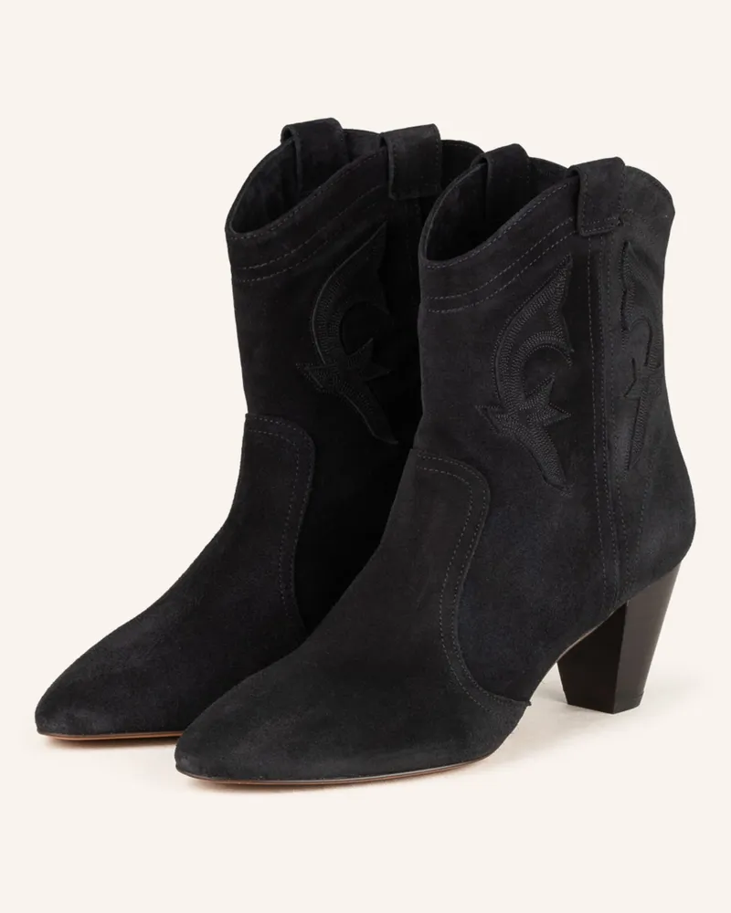 ba&sh Cowboy Boots Casey schwarz Schwarz