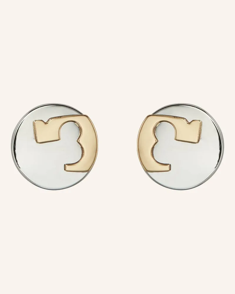 Tory Burch Ohrstecker ESSENTIAL Silber