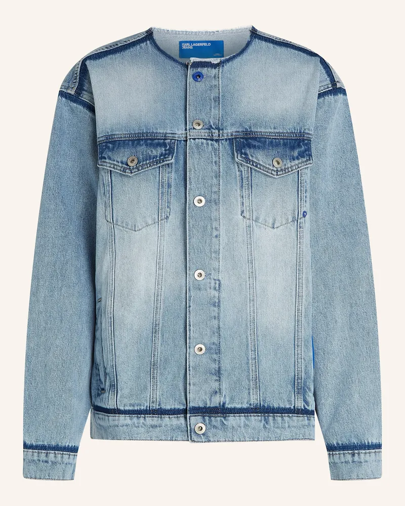 Karl Lagerfeld Jacke blau Hellblau