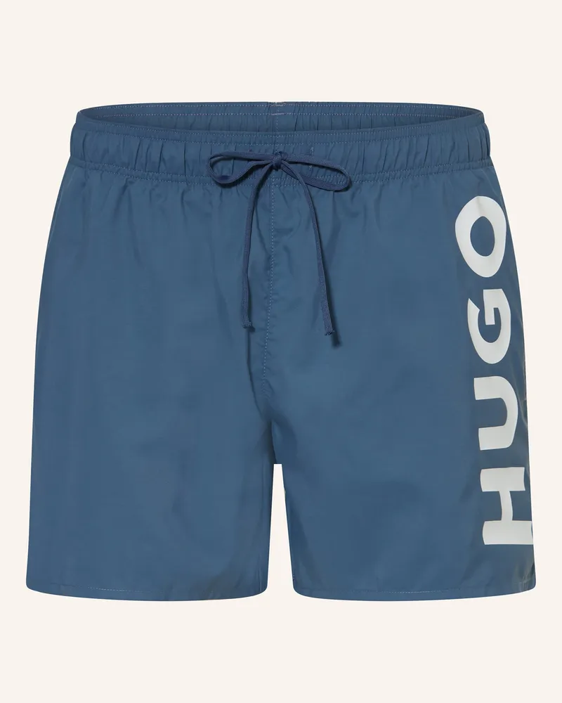 HUGO BOSS Badeshorts ABAS Blaugrau