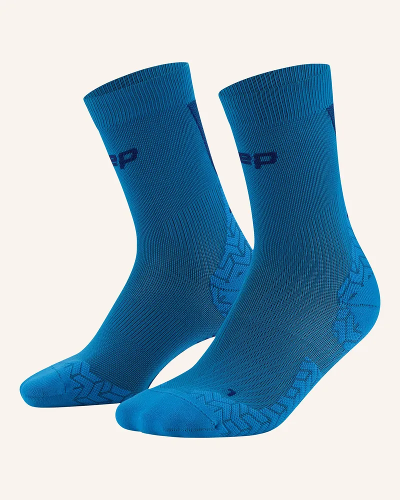 CEP Laufsocken CORE RUN UTRALIGHT MID CUT Blau
