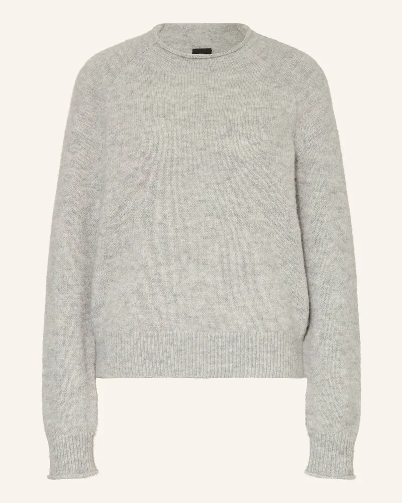 HUGO BOSS Pullover FESPERANASY Hellgrau